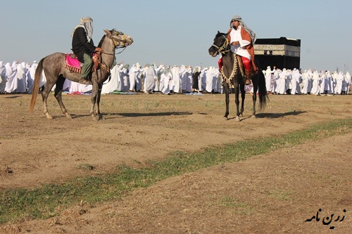 تصاویر/ واقعه غدیر در علی آبادکتول بازسازی شد